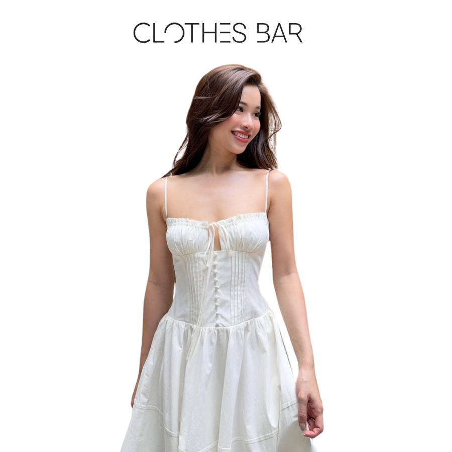 Clothes Bar the Rita Dress – White