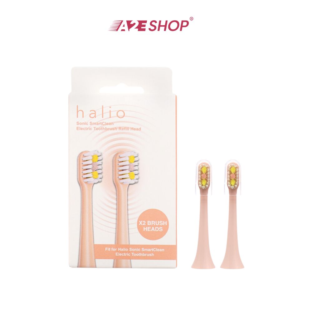 Halio Sonic SmartClean Electric Toothbrush Head - Coral/Blue