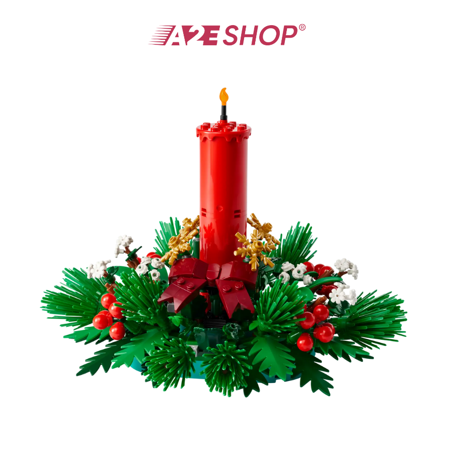 LEGO Christmas Table Decoration – Holiday Candle Set (433 pieces)