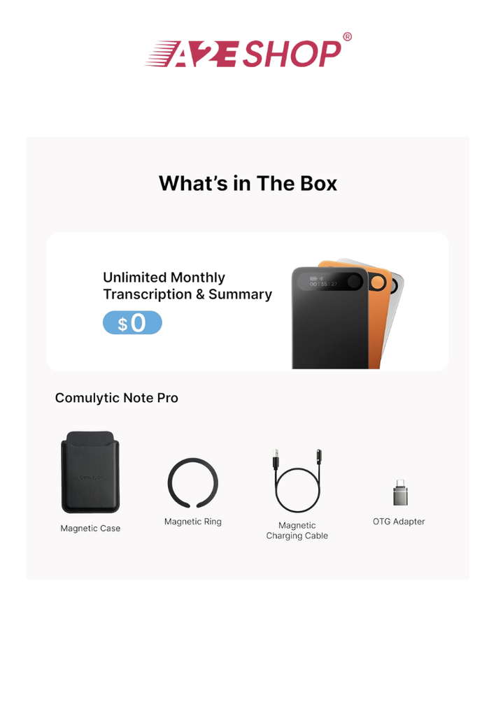 Note Pro AI Voice Recorder