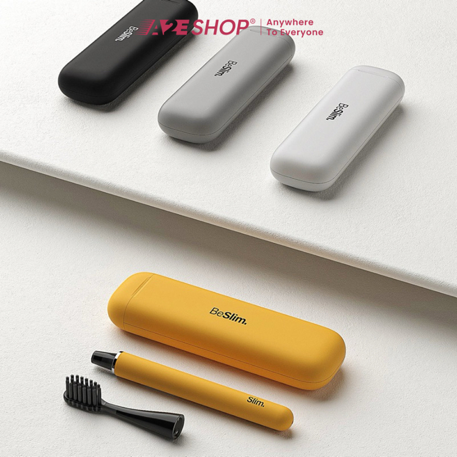 Mipow i4 Ultra Slim Travel Electric Toothbrush & Ceramic Holder - Compact & Portable for Travel