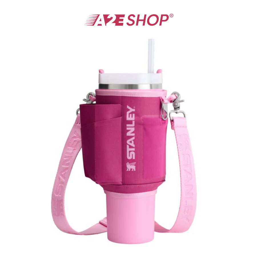 Stanley The All Day Quencher Carry-All 40oz – Fuchsia Travel Tumbler