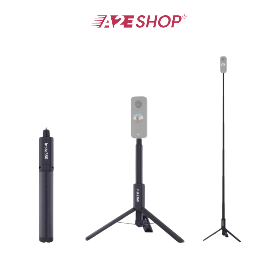 2in1 Invisible Selfie Stick and Tripod