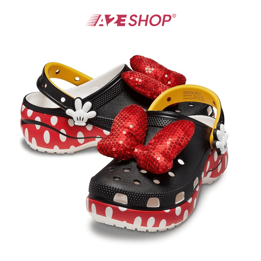 Crocs Women’s Disney Minnie Mouse Classic Platform Clog