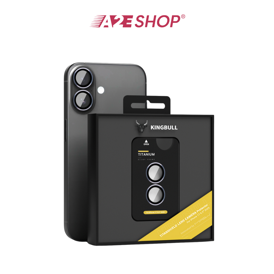 Mipow Kingbull Titanshield 2 Camera Lens Protector – iPhone 17 6.3" (2025)