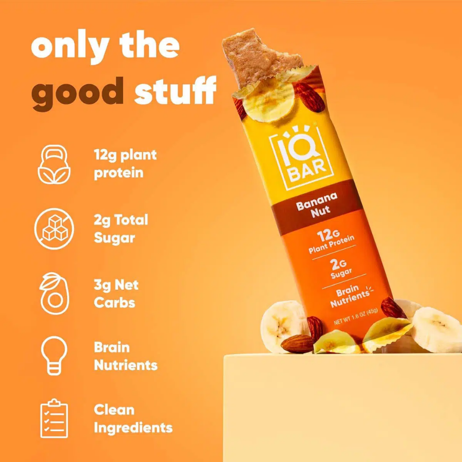 IQBar Plant Protein Bar