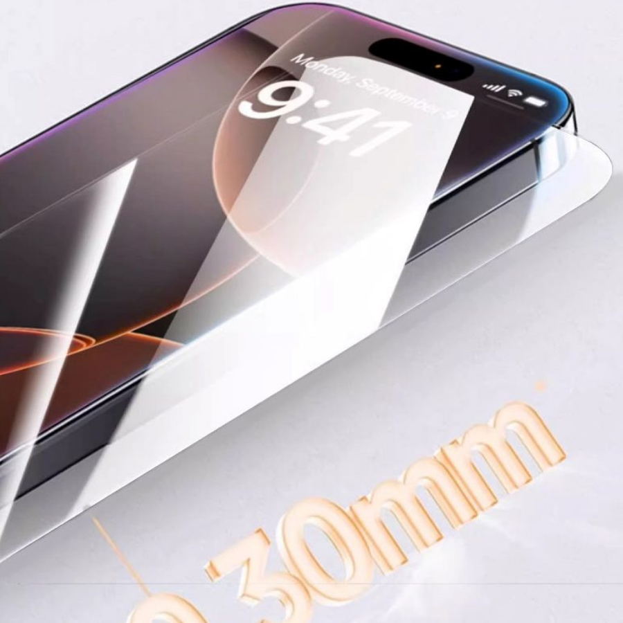 Mipow Kingbull HD Ultra Clear Tempered Glass (No Bezel)  – iPhone 17