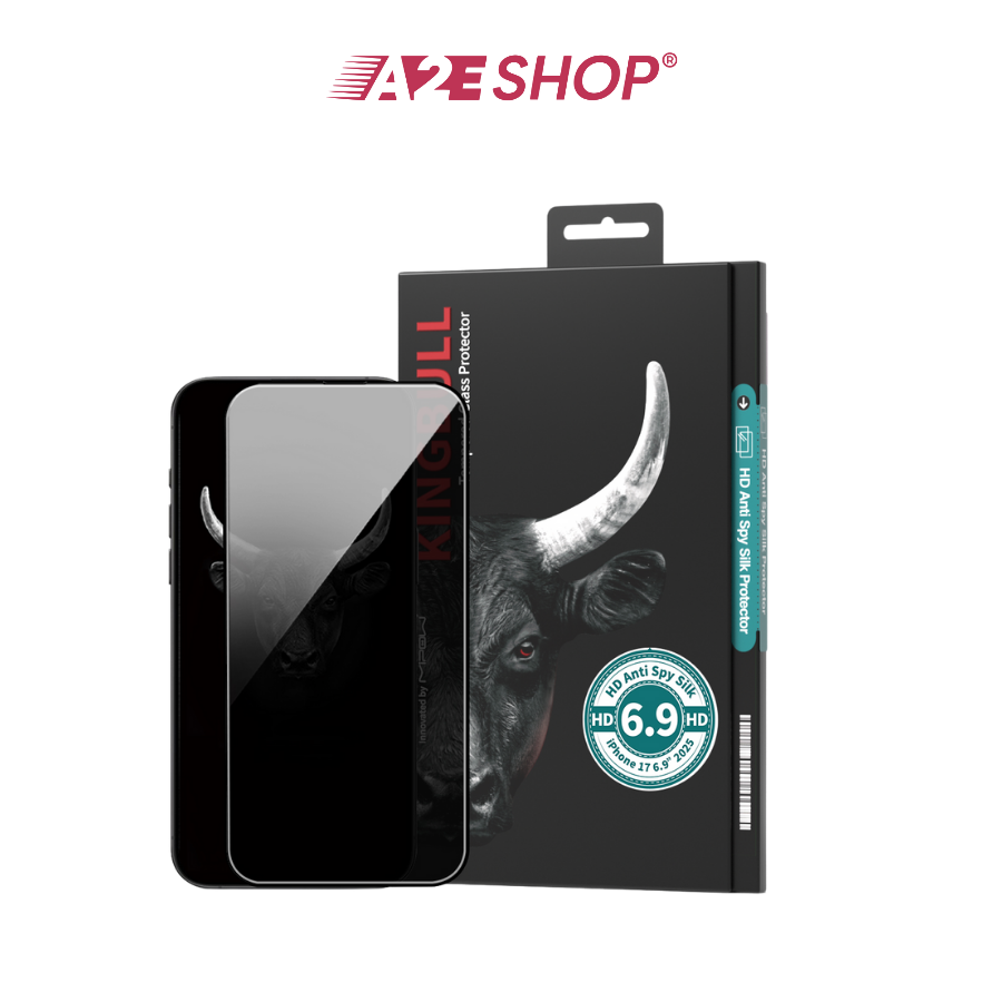 Mipow Kingbull HD Anti-Spy Silk Premium Tempered Glass  – iPhone 17 series