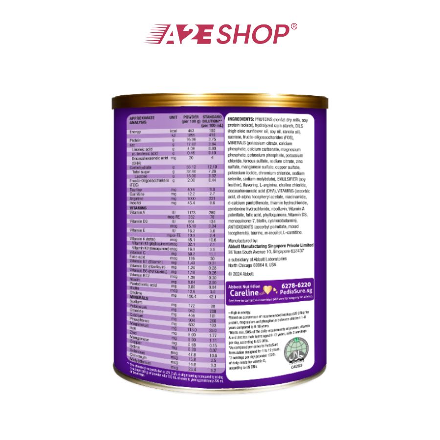 Abbott PediaSure 10+ (800g)