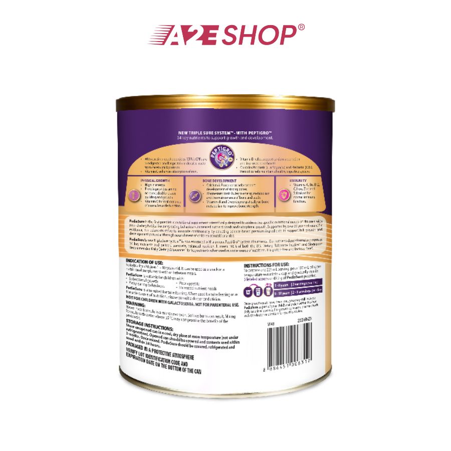 Abbott PediaSure with Peptigro (800g)