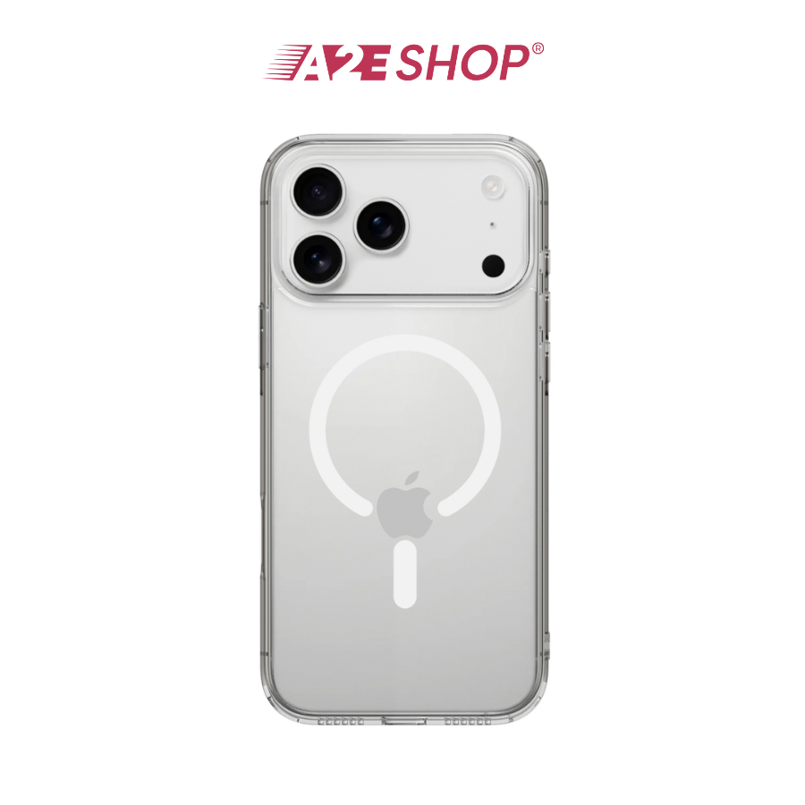 Mipow Kingbull MagSafe Tempered Glass Transparent Case – iPhone 17
