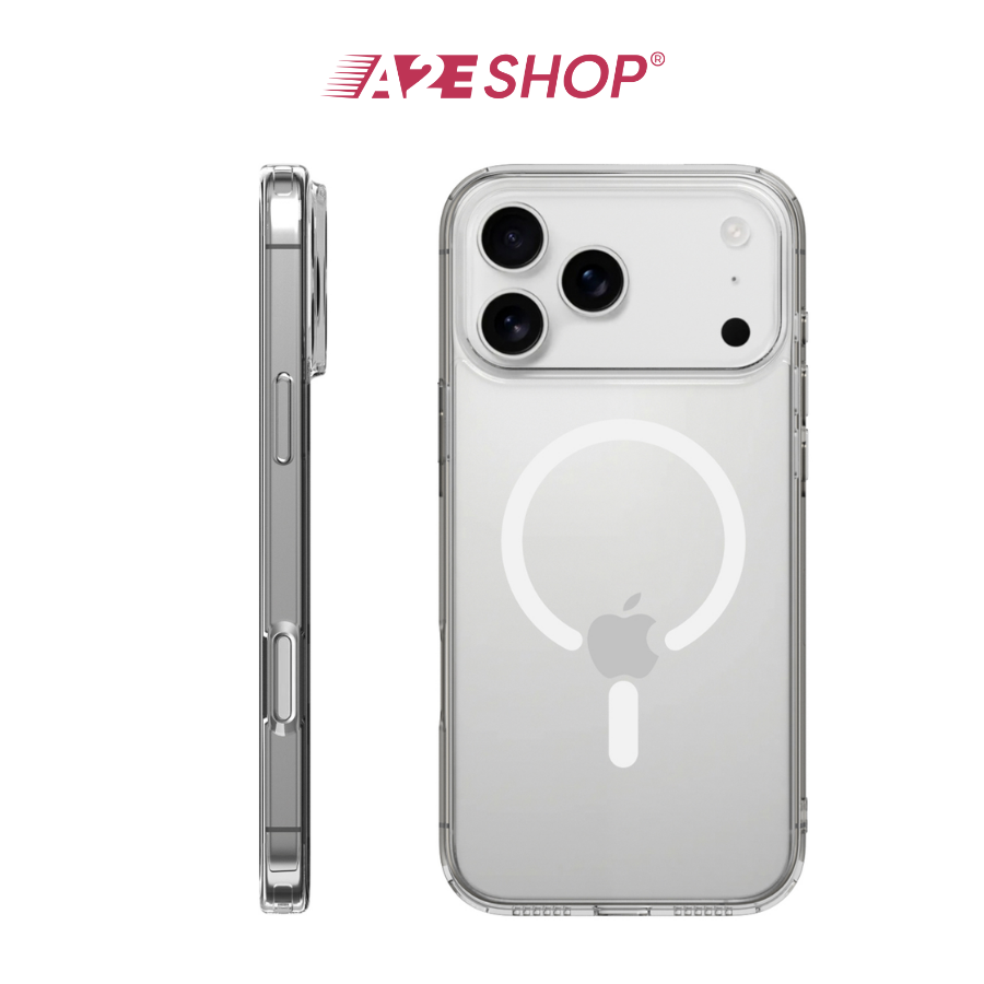 Mipow Kingbull MagSafe Tempered Glass Transparent Case – iPhone 17