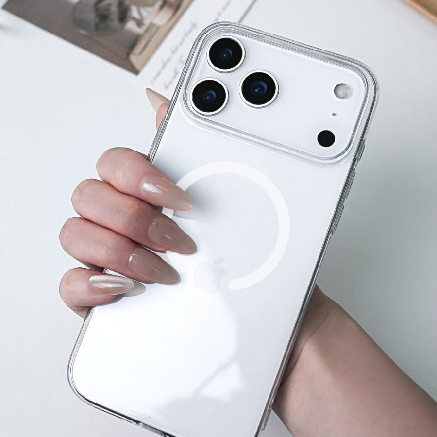 Mipow Kingbull MagSafe Tempered Glass Transparent Case – iPhone 17