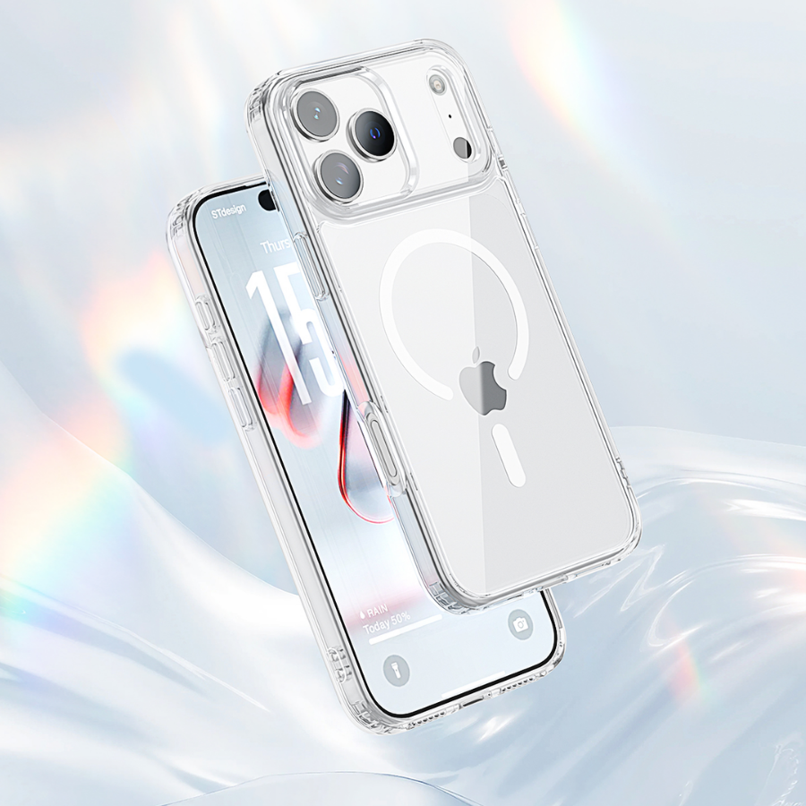 Innostyle CrystalGuard Clear MagSafe Case – iPhone 17