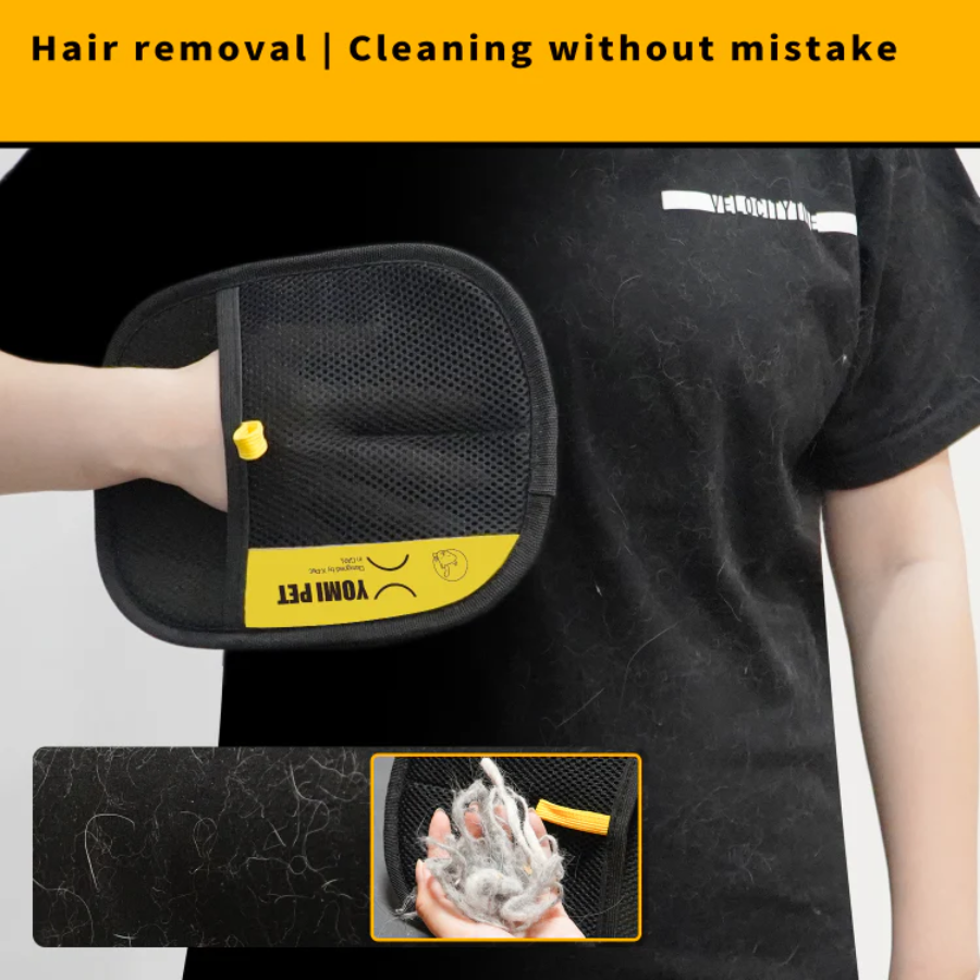 YOMI PET Pet Hair Cleaning Gloves