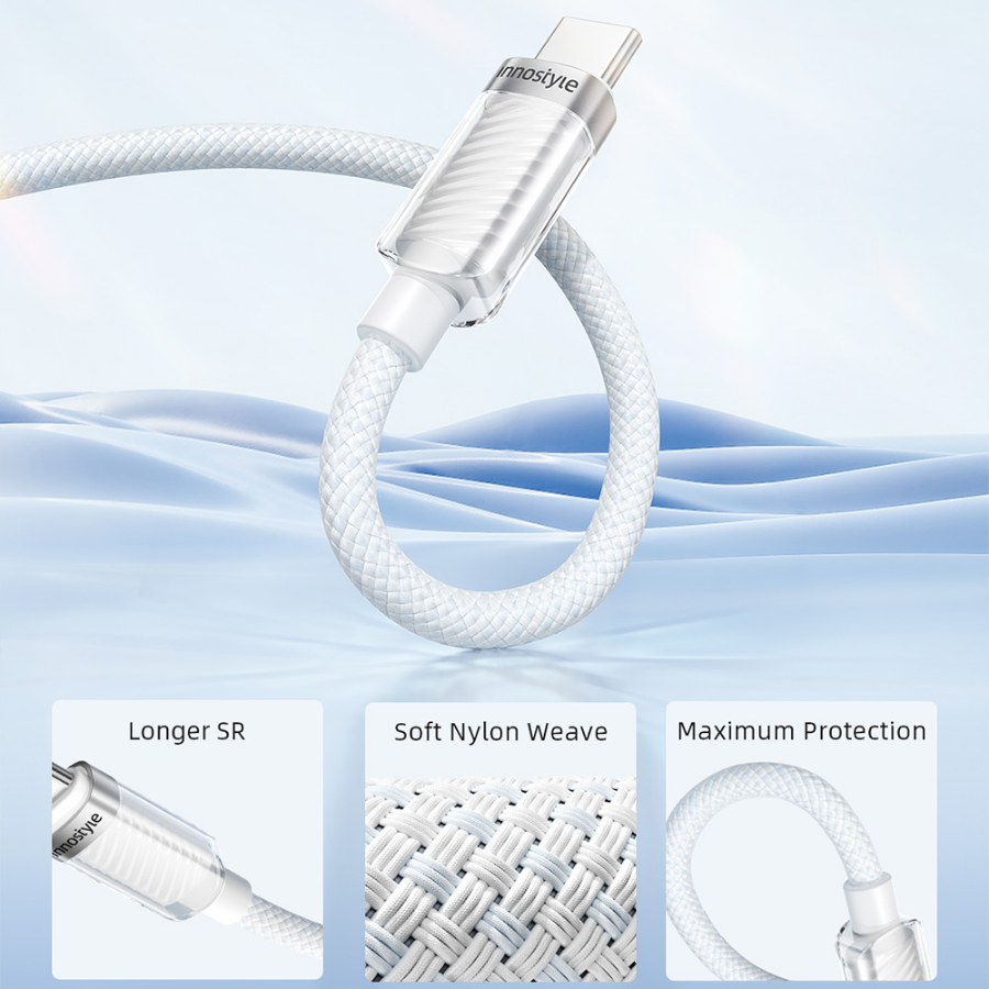 Innostyle CryStalShine USB-C to USB-C Cable 1.5m – SCC150