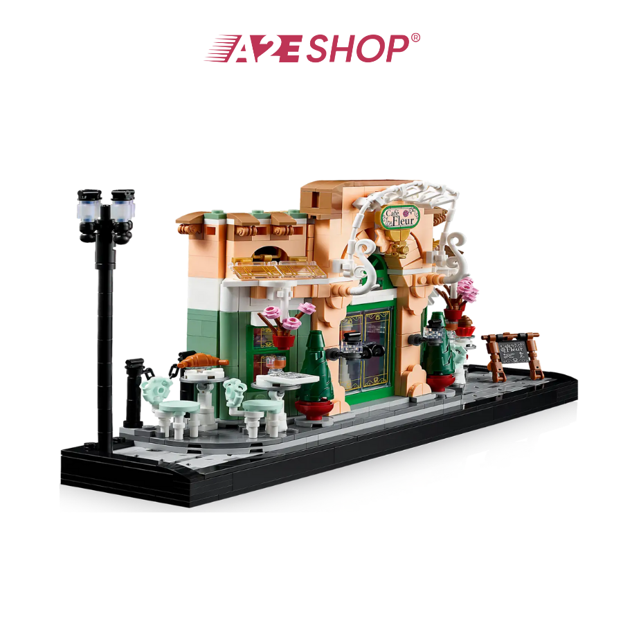 LEGO Icons French Café – Parisian Coffee Shop 3,008 Pieces