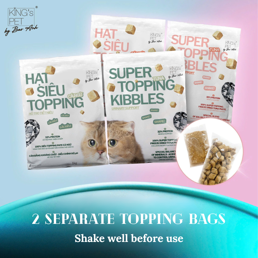 King’s Pet Super Topping Tuna – Urinary Support – 1kg