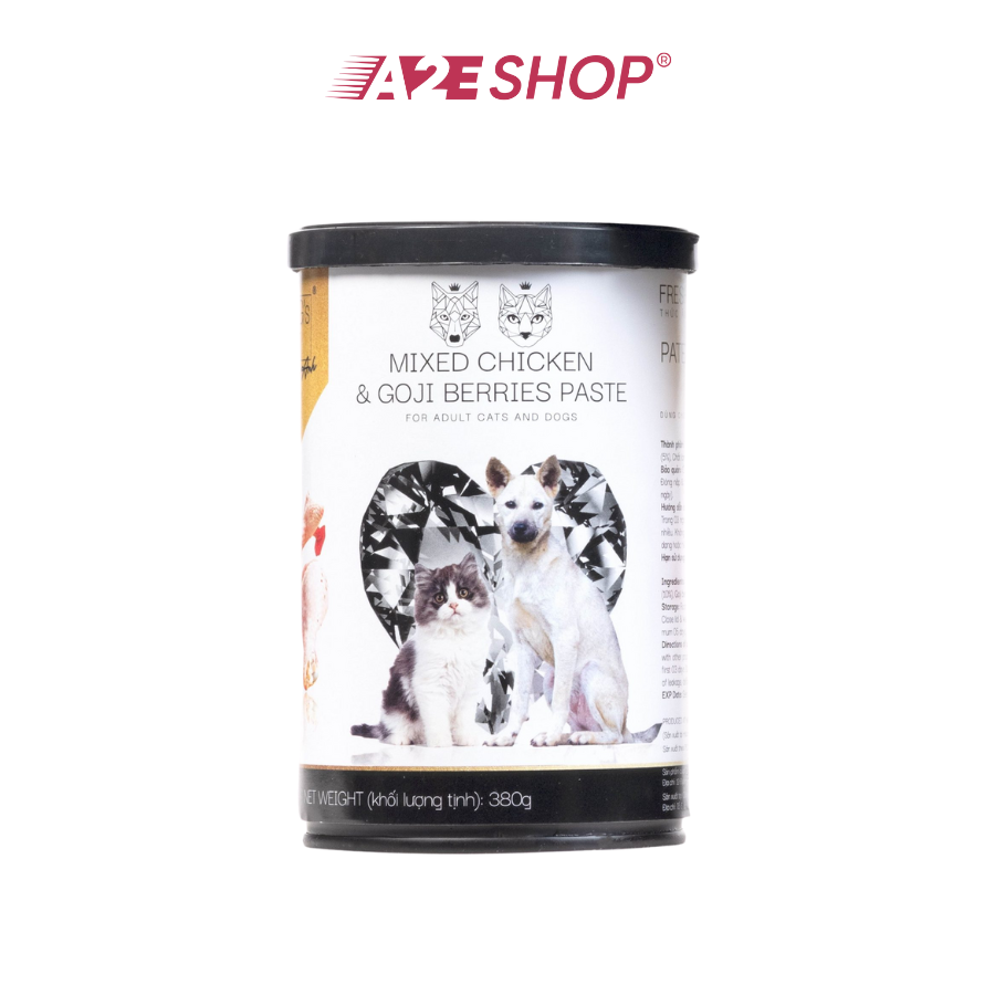 King’s Pet Canned Pâté – Chicken & Goji Berry – 380g