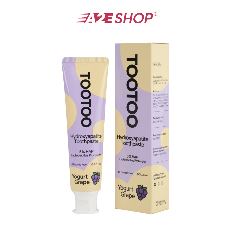 Fluoride-Free Kids Toothpaste with Hydroxyapatite – 120g