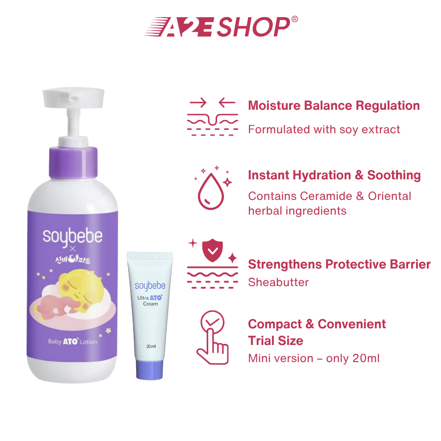 Soybebe Baby Soothing Moisturizer – 20ml