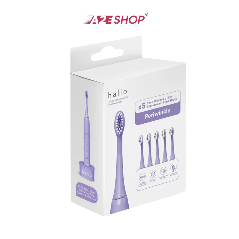 Halio Sonic Whitening Electric Toothbrush Heads - Multiple colors