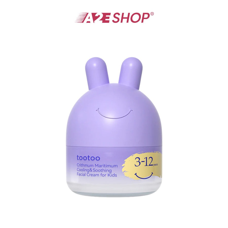 Cooling & Soothing Facial Cream for Kids (3–12 Years) – Crithmum Maritimum – 45g