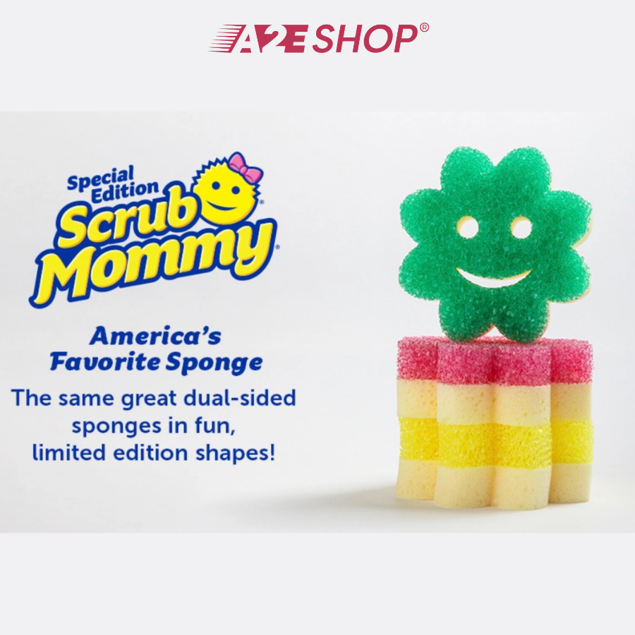 Scrub Mommy Flower Sponges – Set of 3