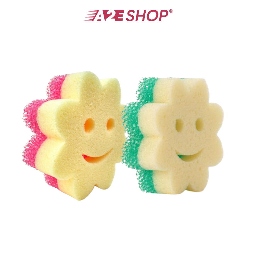 Scrub Mommy Flower Sponges – Set of 3