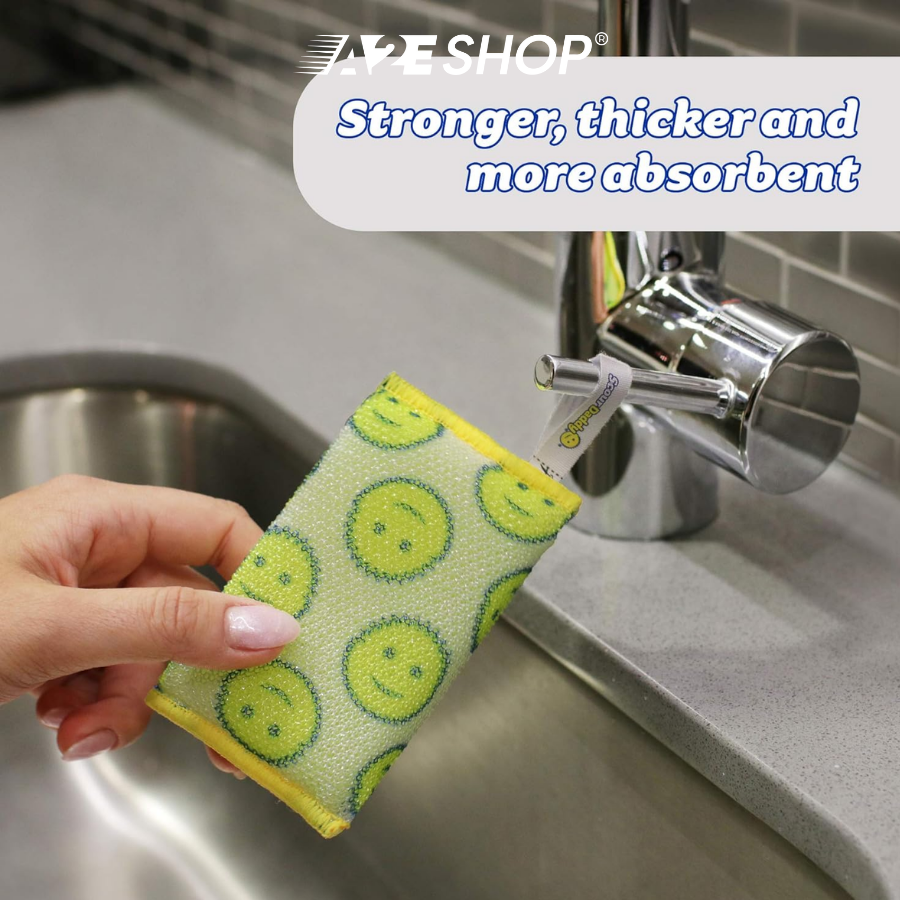 Scour Daddy Steel Mesh Scrubbers – Set of 3