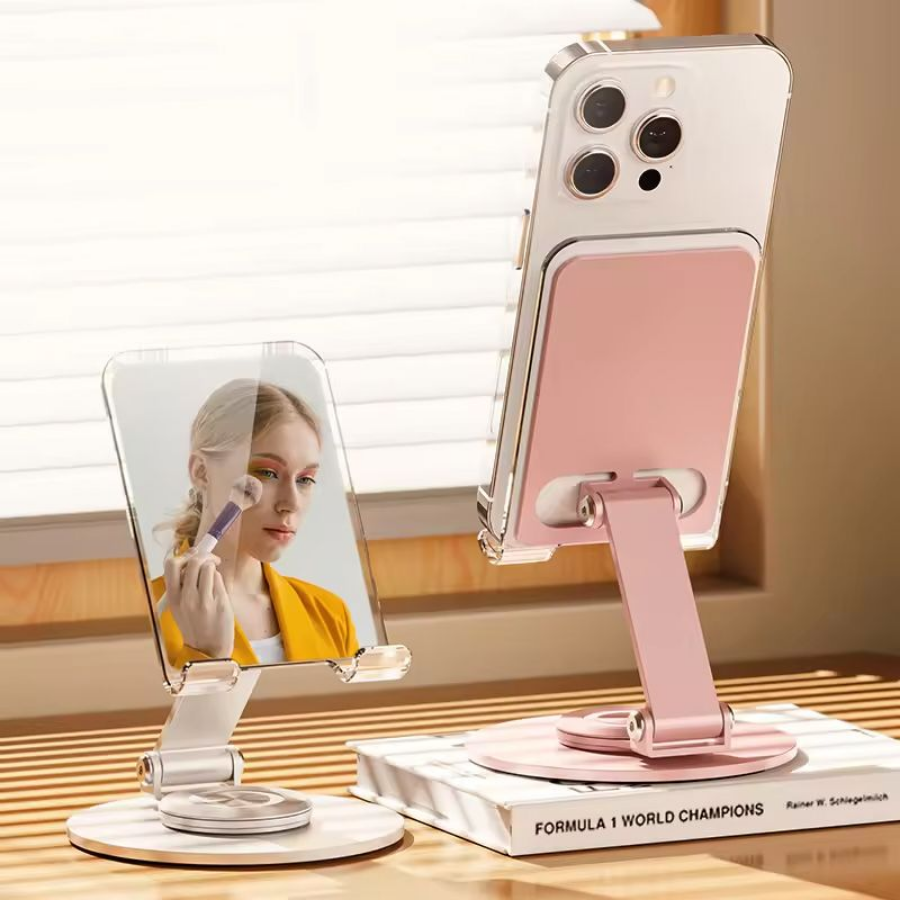 Zaki L73 360° Rotating Phone Holder with Mirror