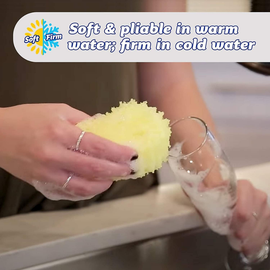 Bọt biển Scrub Daddy hương Chanh
