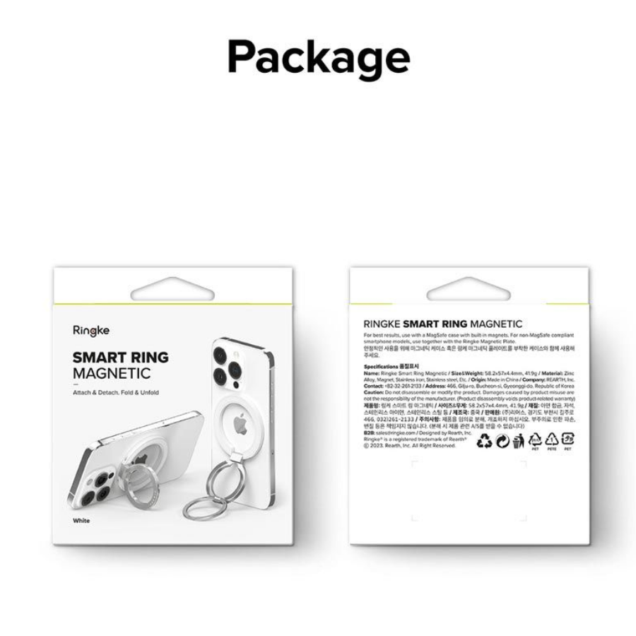 Ringke Smart Ring Magnetic – Phone Grip & Stand