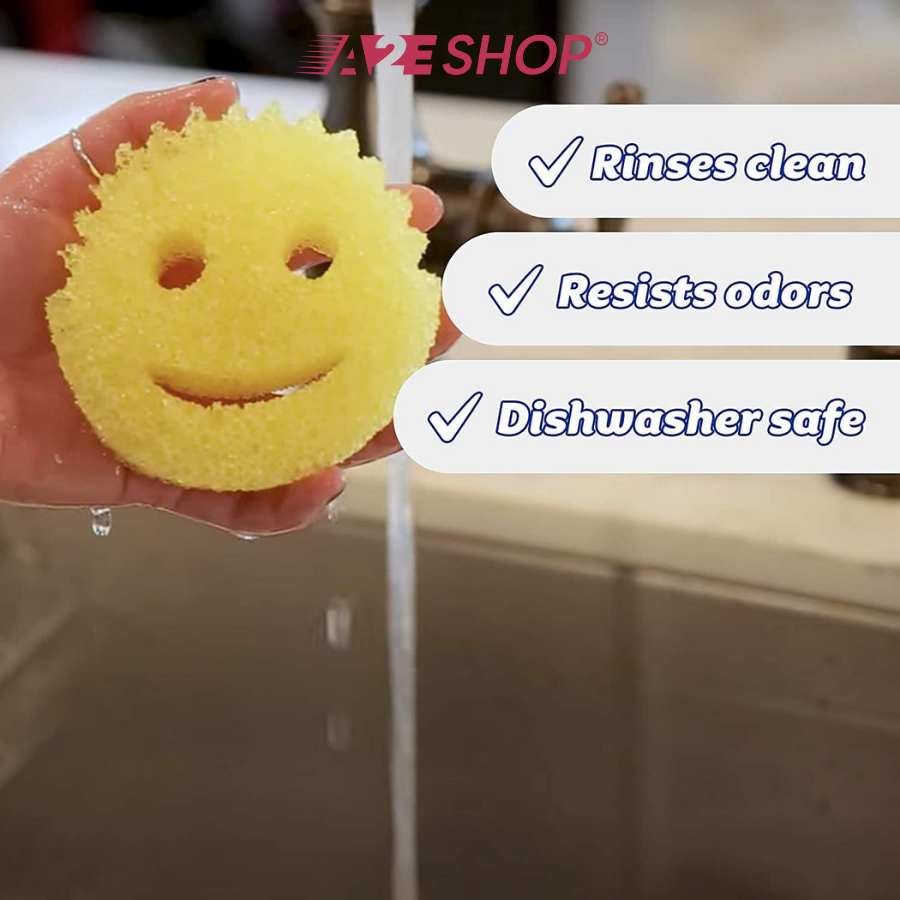 Bọt biển Scrub Daddy hương Chanh