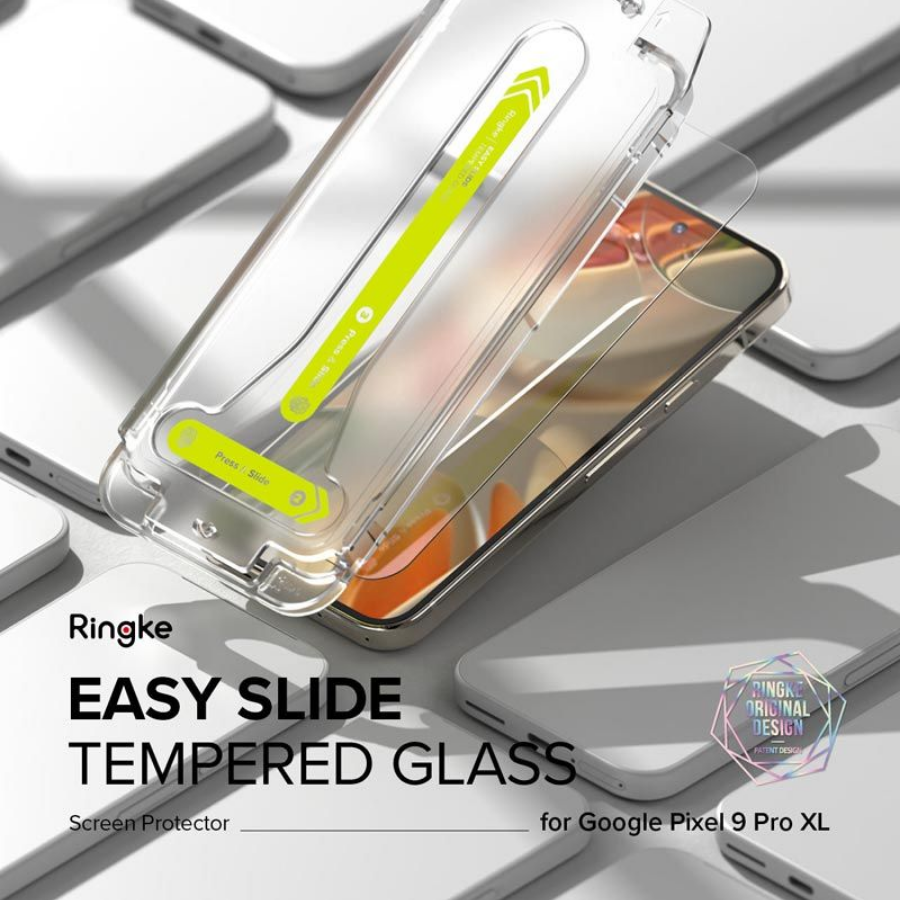 Ringke Easy Slide Tempered Glass – Pixel 10 Pro XL/9 Pro XL