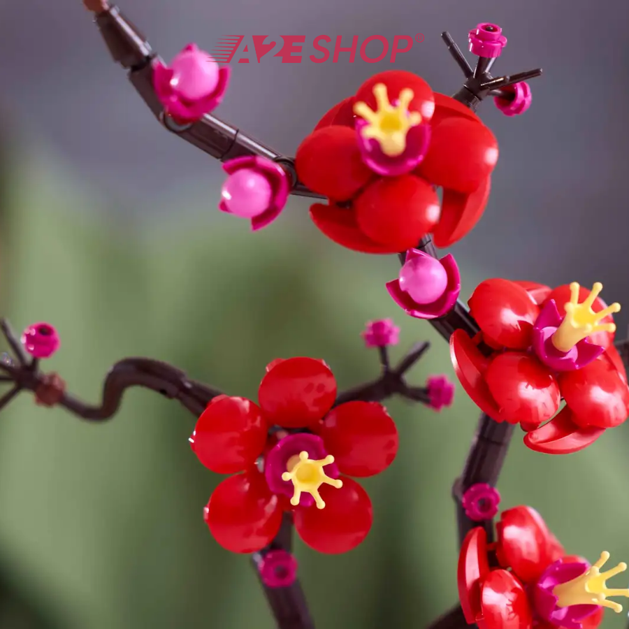 LEGO Icons Plum Blossom – 430 Pieces Botanical Collection