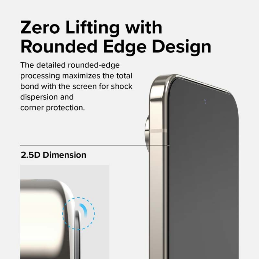 Ringke Easy Slide Tempered Glass – Pixel 10 Pro XL/9 Pro XL