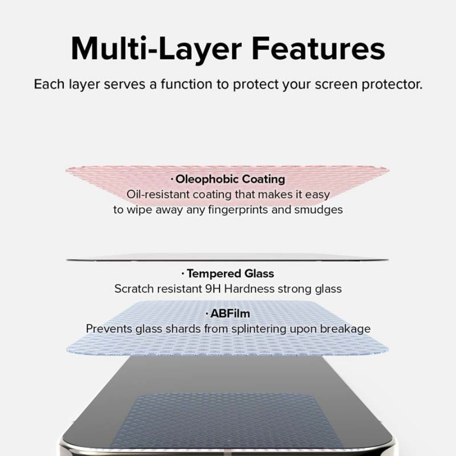 Ringke Easy Slide Tempered Glass – Pixel 10 Pro XL/9 Pro XL