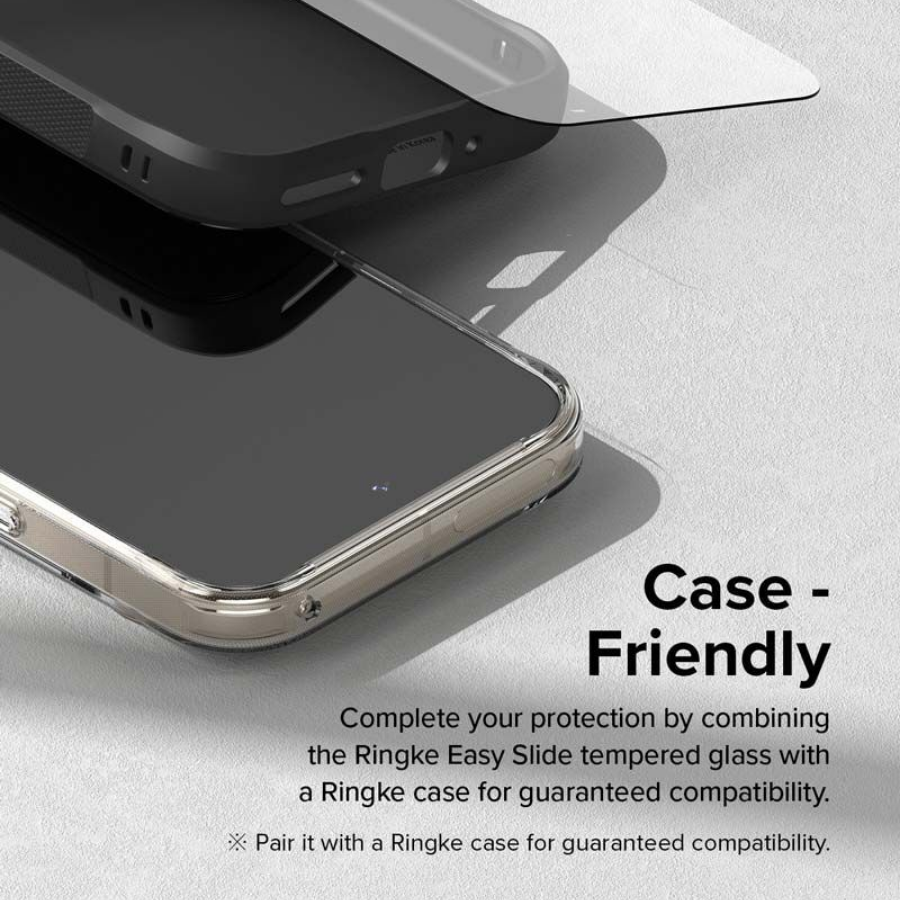 Ringke Easy Slide Tempered Glass – Pixel 10 Pro XL/9 Pro XL