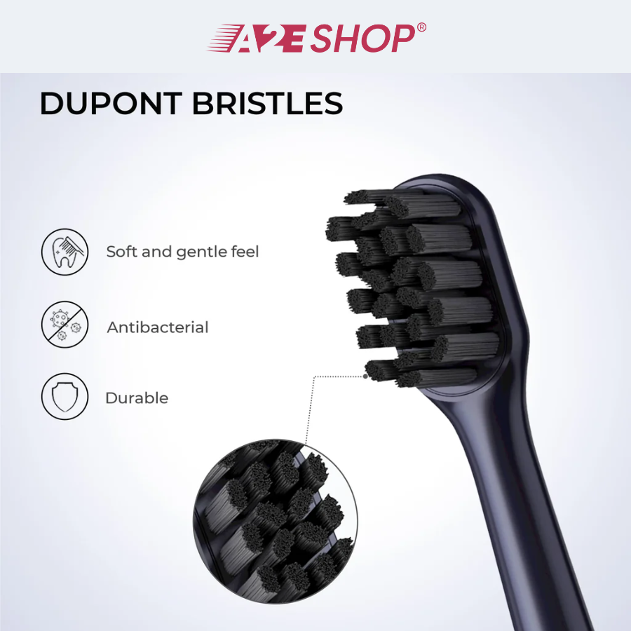Đầu bàn chải thay thế Halio SonicLite - Xanh đen