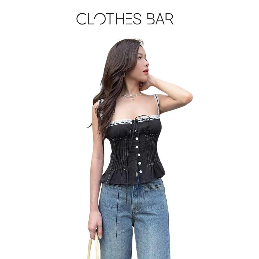 Clotherbar Anne Top – Black