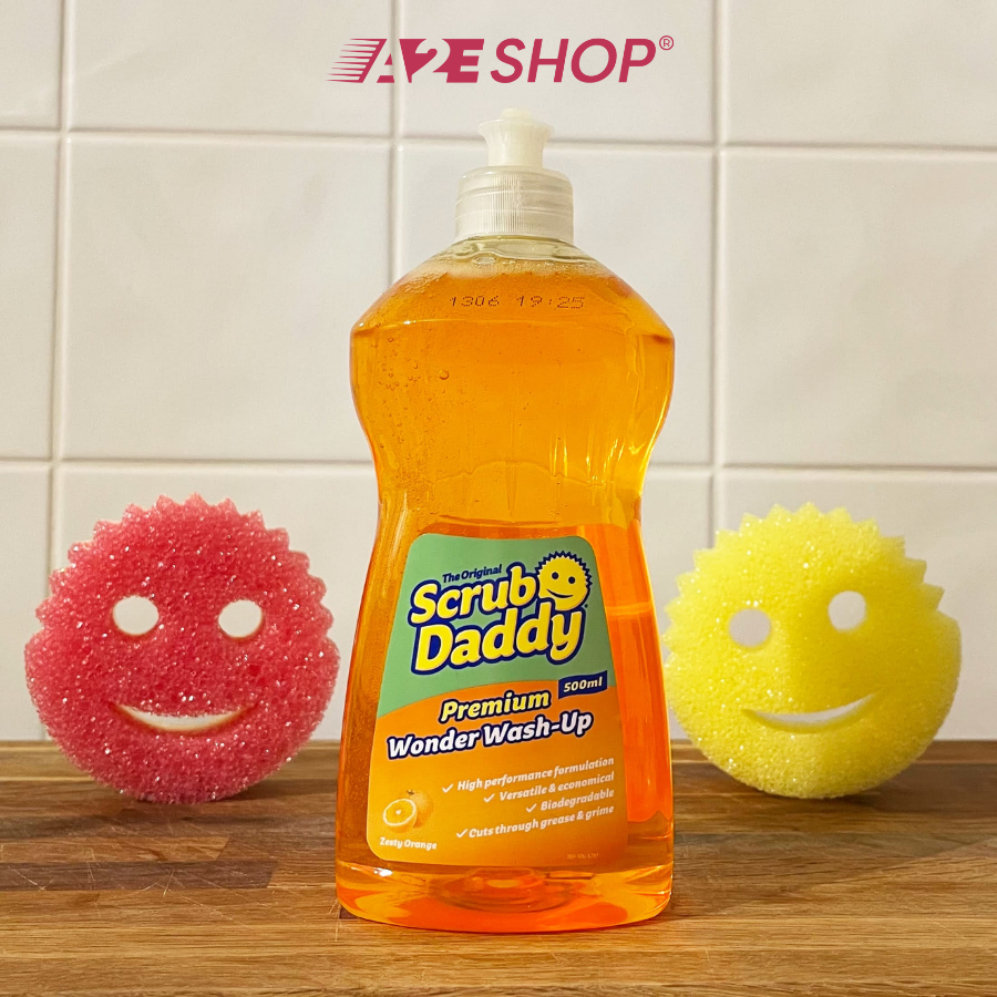 Scrub Daddy Wonder Wash-Up Dish Soap 500ml | Orange Scent