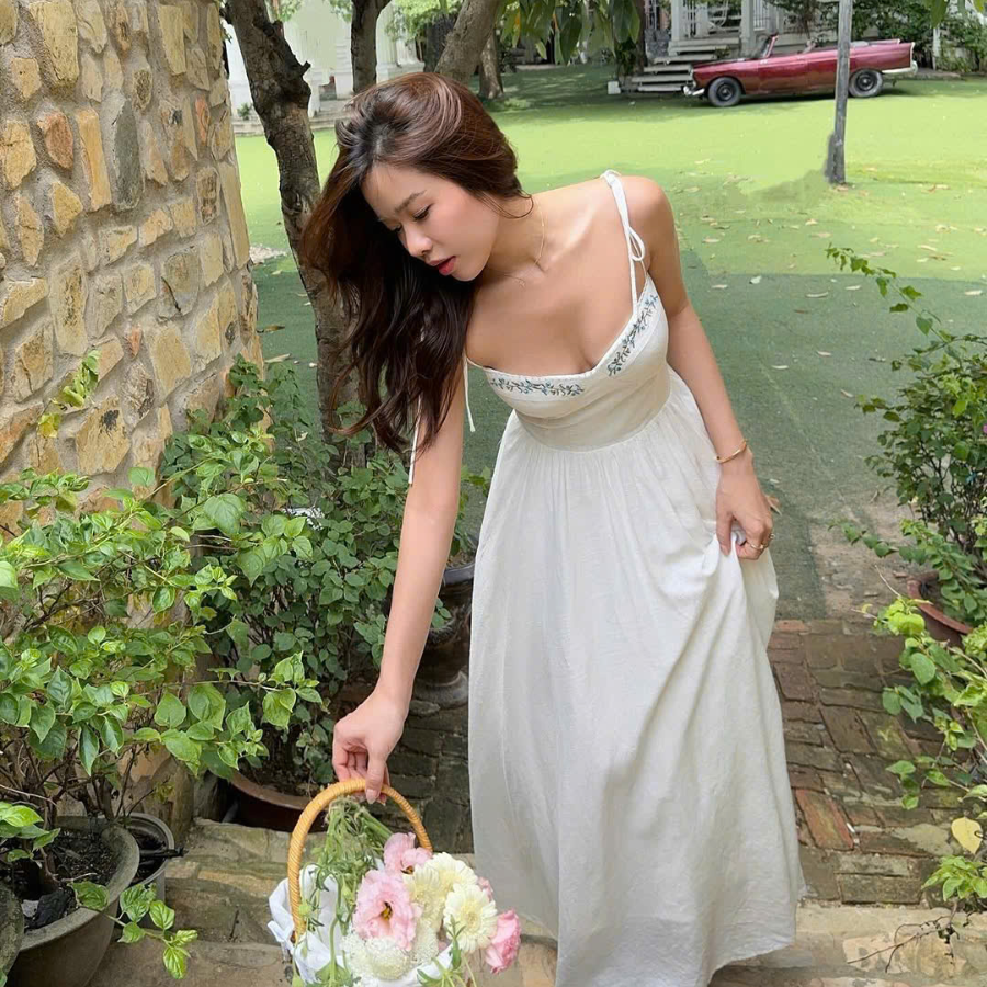 Clotherbar Nadia Dress – White