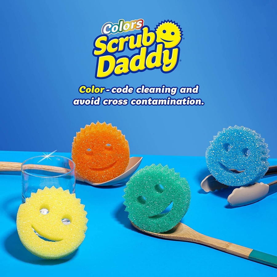 [Value Set] 4-Pack Scrub Daddy Sponges | Multi-Color