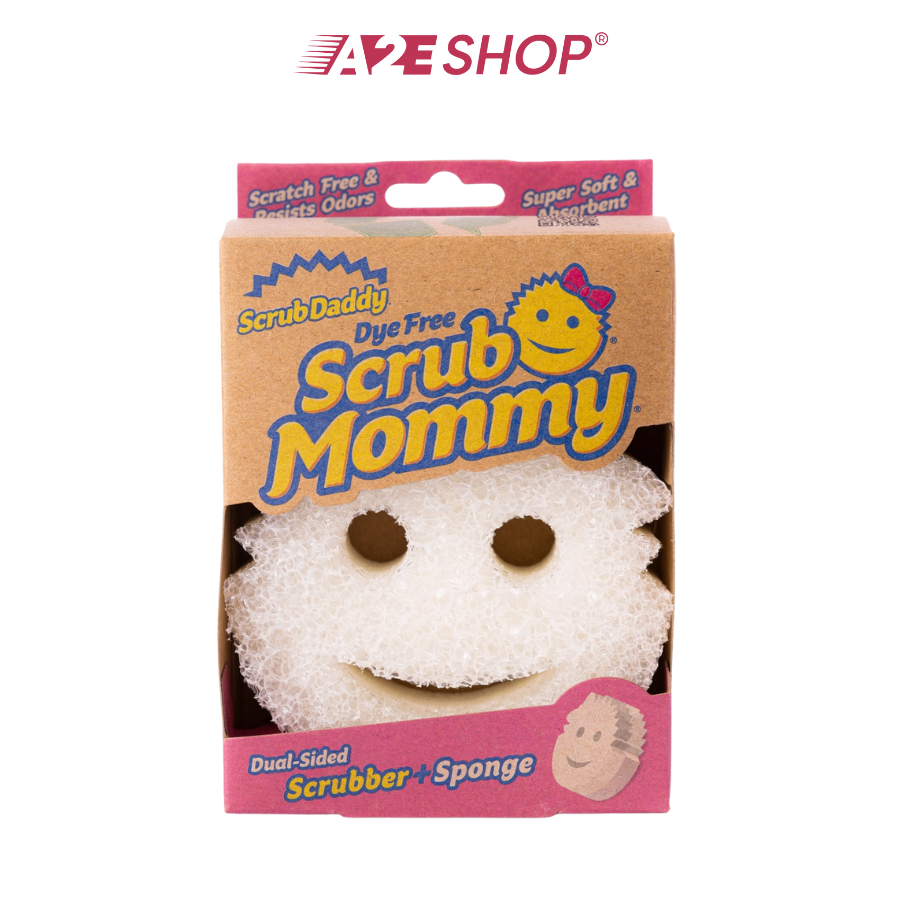 Scrub Mommy Dye-Free Dual-Sided Sponge
