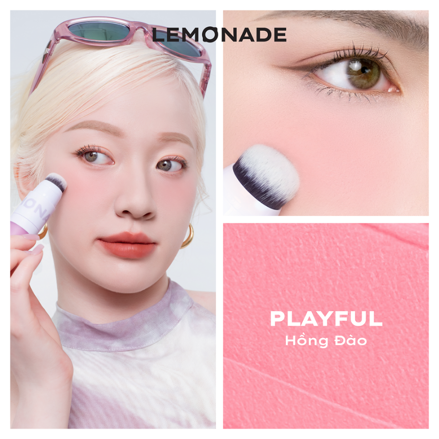Lemonade Perfect Couple Cream Blush – Soft Matte Vegan