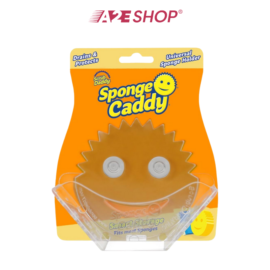 Sponge Caddy Holder | Space-Saving Organizer for Kitchen & Bathroom