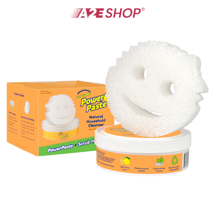 [With 1 Scrub Mommy] Power Paste Cleaning Kit