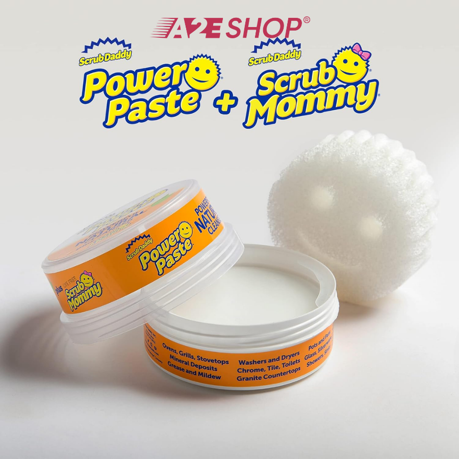 [With 1 Scrub Mommy] Power Paste Cleaning Kit