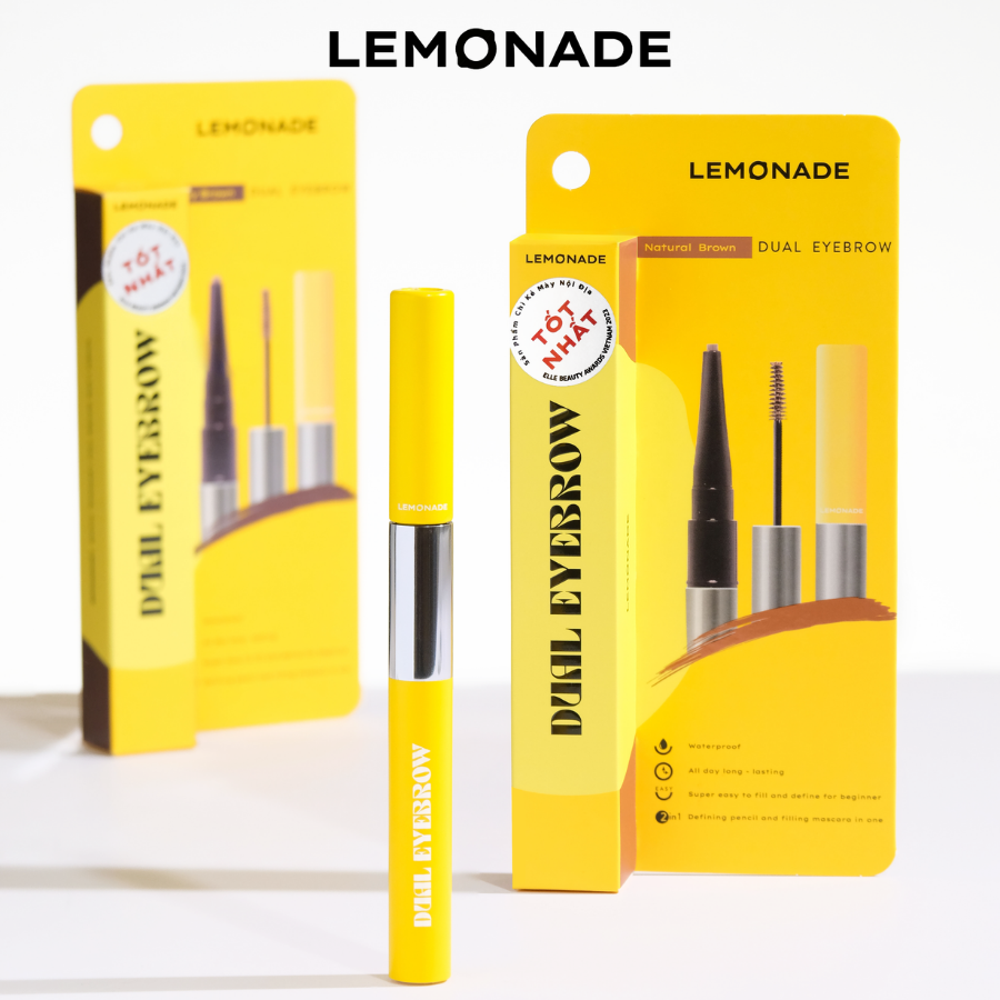 Lemonade Dual Eyebrow Pencil – 2-in-1 Precision